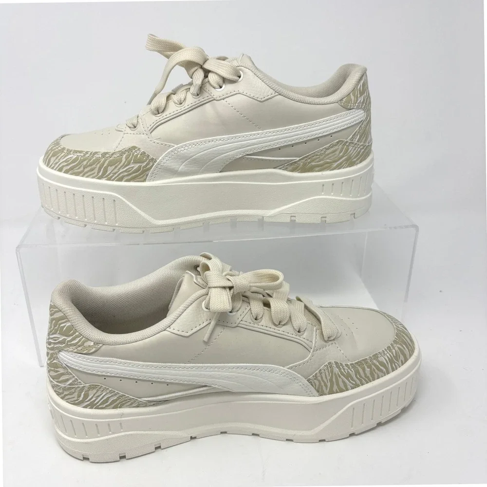 PUMA Women's Karmen II Idol Animal Fever Trainers Zebra Womens Size 8 - Picture 4 of 7